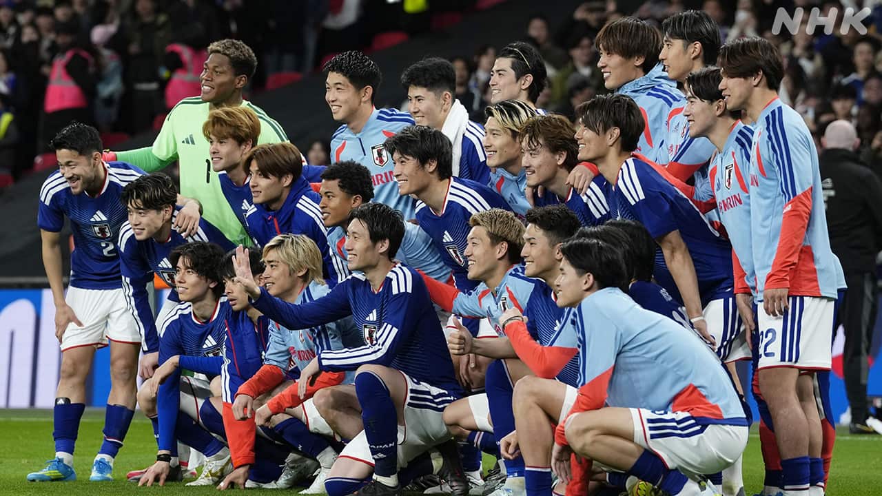 【W杯最終予選】サッカー日本代表のテレビ放送予定と速報スタメン