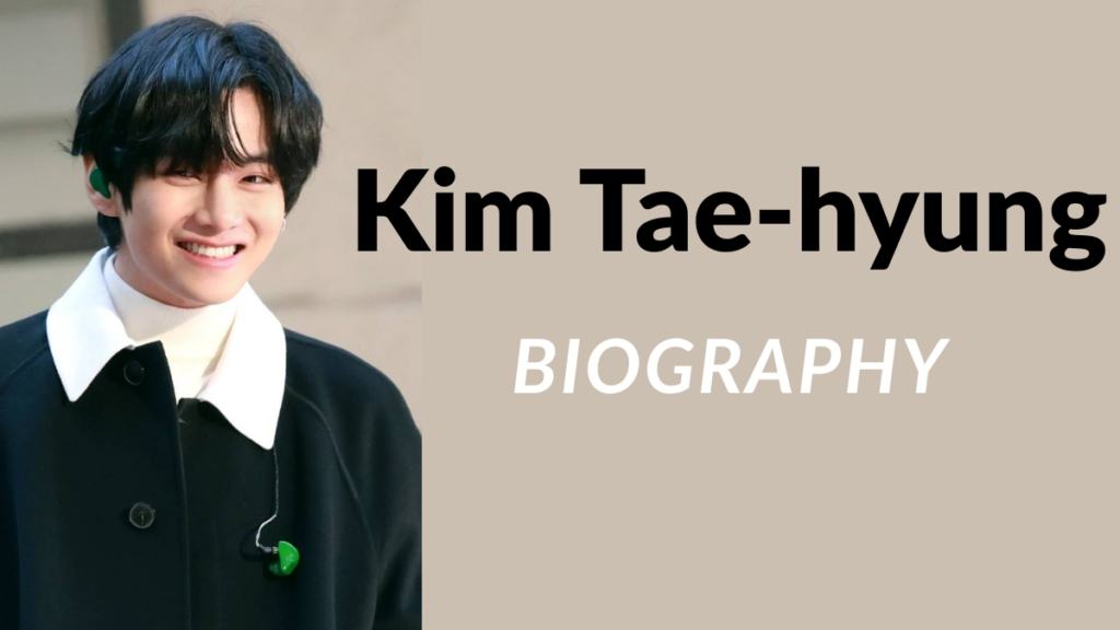 Biodata Kim Taehyung v Bts