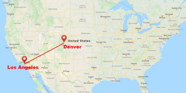 How Long Is the Flight from Colorado to California
