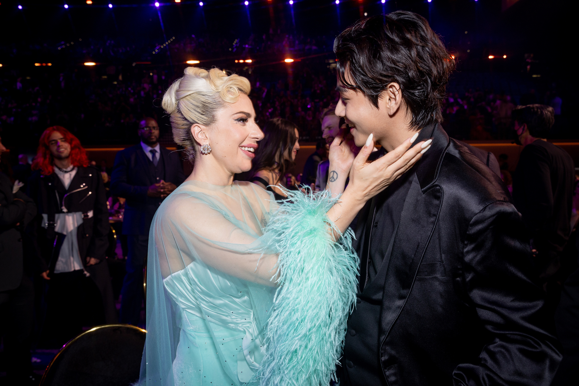 Lady Gaga and Bts V