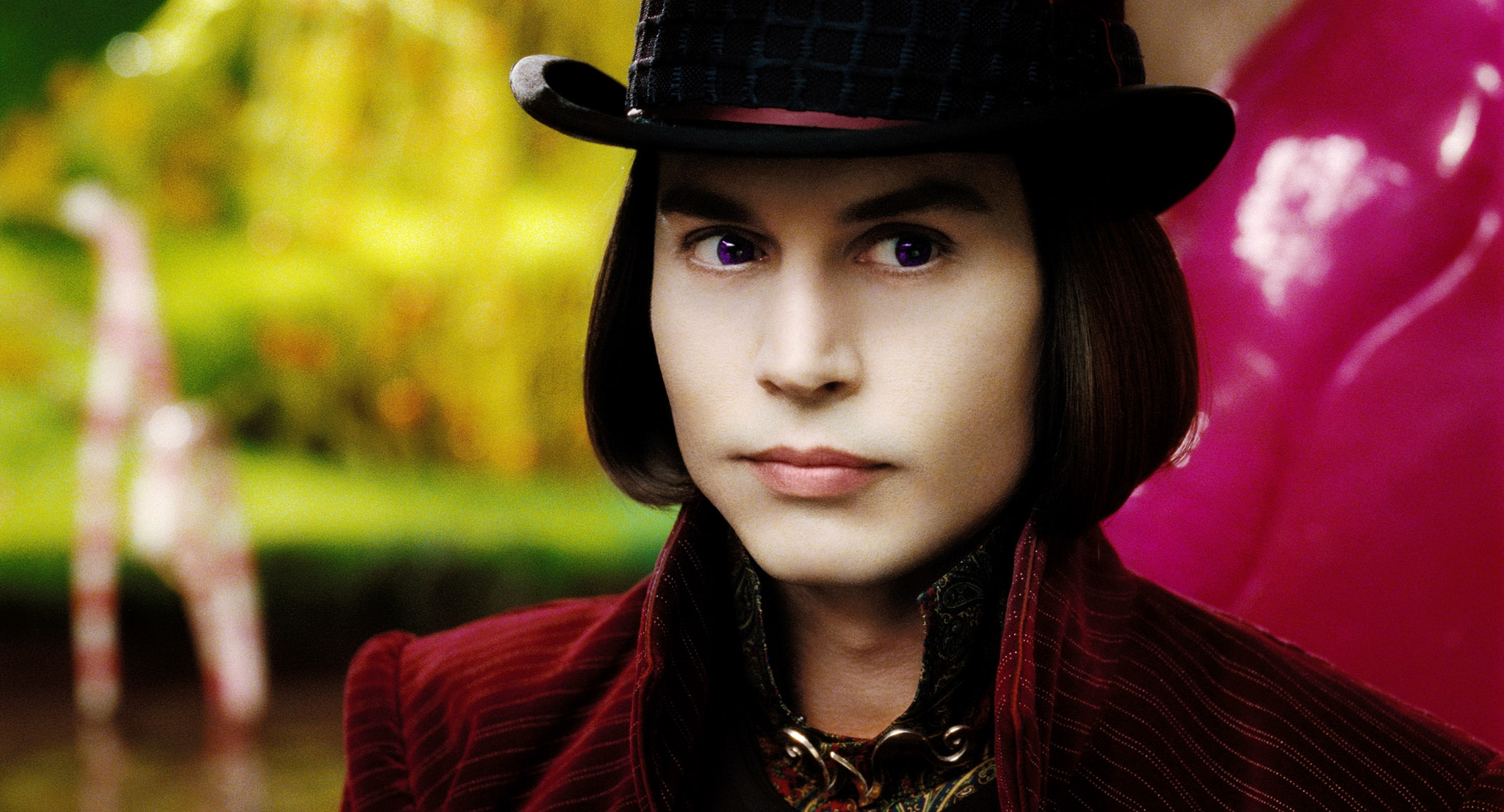 Johnny Depp from Charlie and the Chocolate Factory