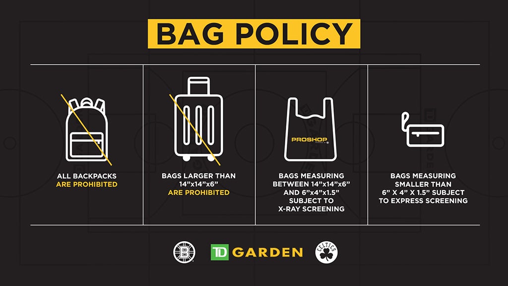 Td Garden Bag Policy Concert