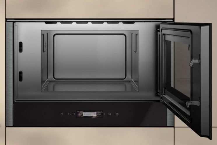 Right Hand Opening Microwave