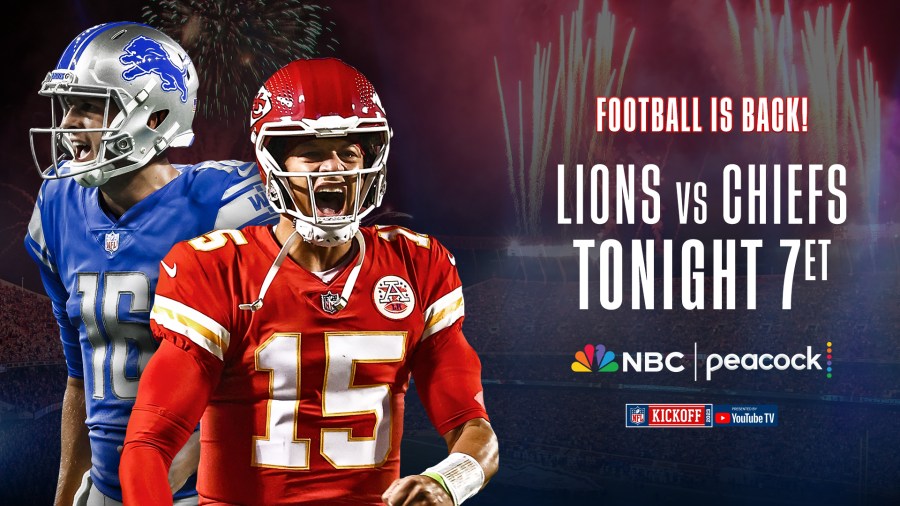 What Time Does the Detroit Lions Play Football Tonight