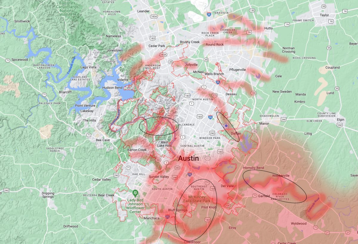 Flood Zone Map Austin