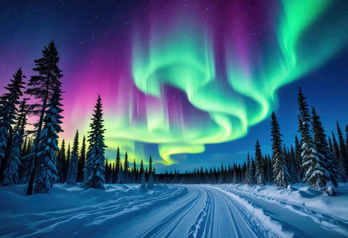 Northern Lights Time to See
