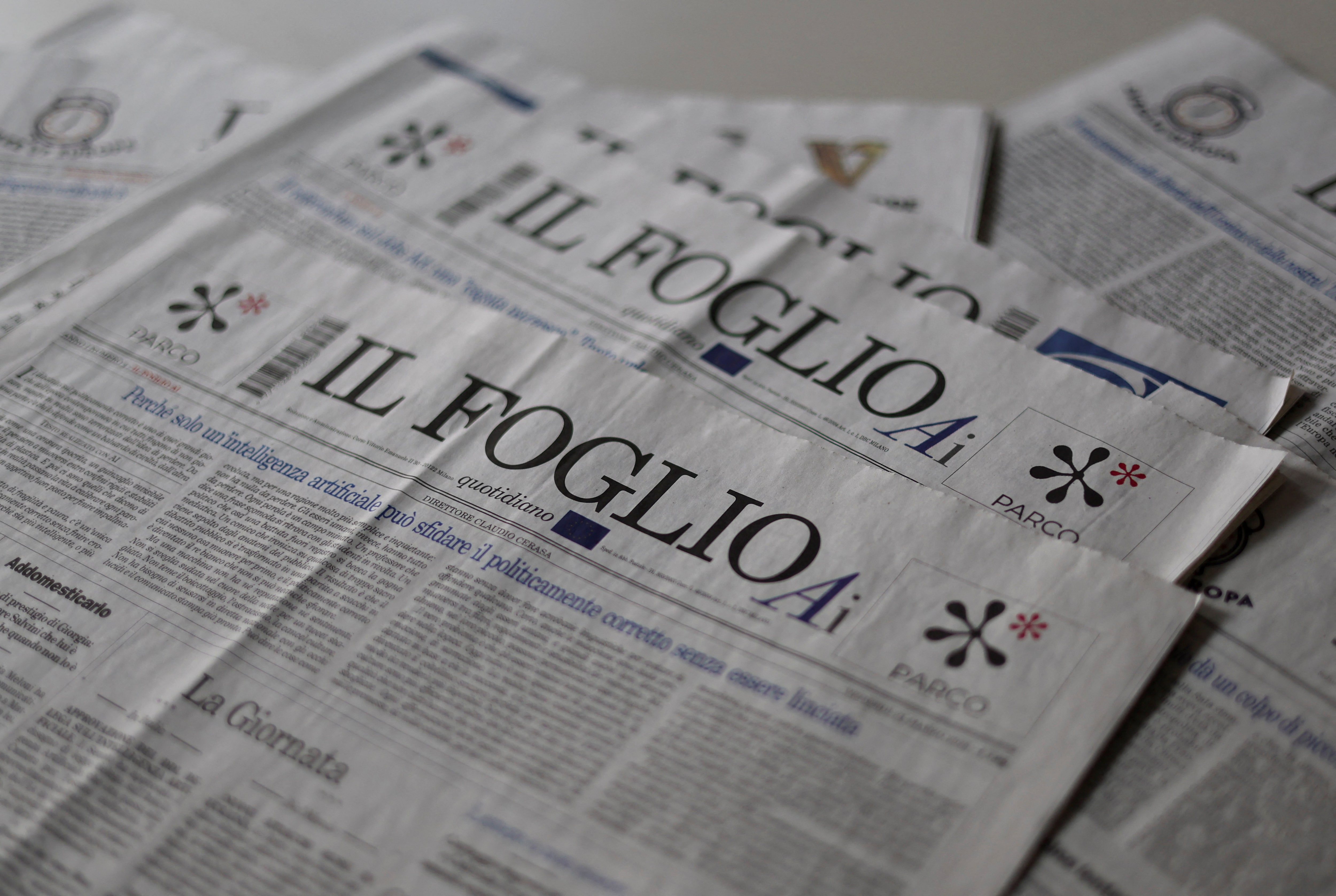 Italian Newspapers Rome