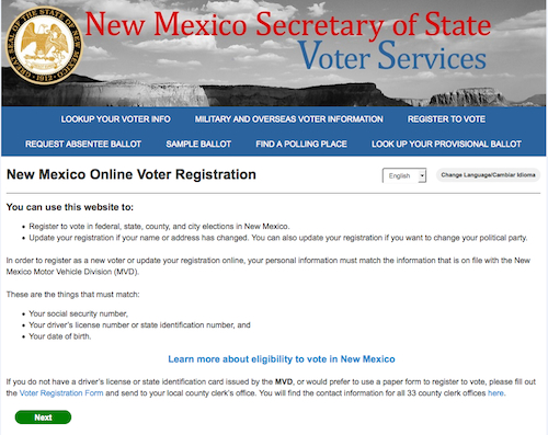 New Mexico Voter Registration Guide: Eligibility, Deadlines, and Ways to Sign Up