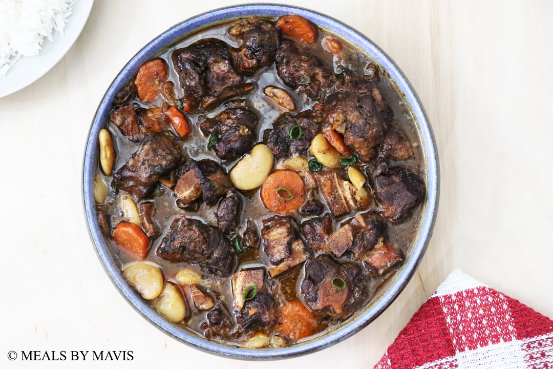 Jamaican Oxtail Slow Cooker Recipe
