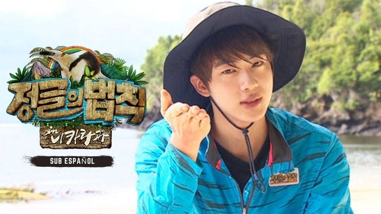 Seokjin Law of the Jungle with No Shirt