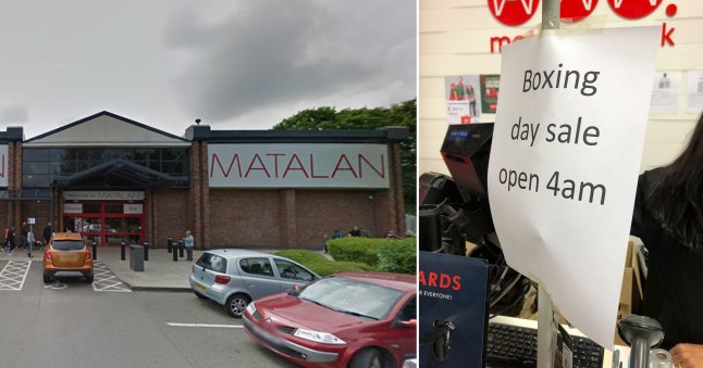 Is Matalan Open on Boxing Day