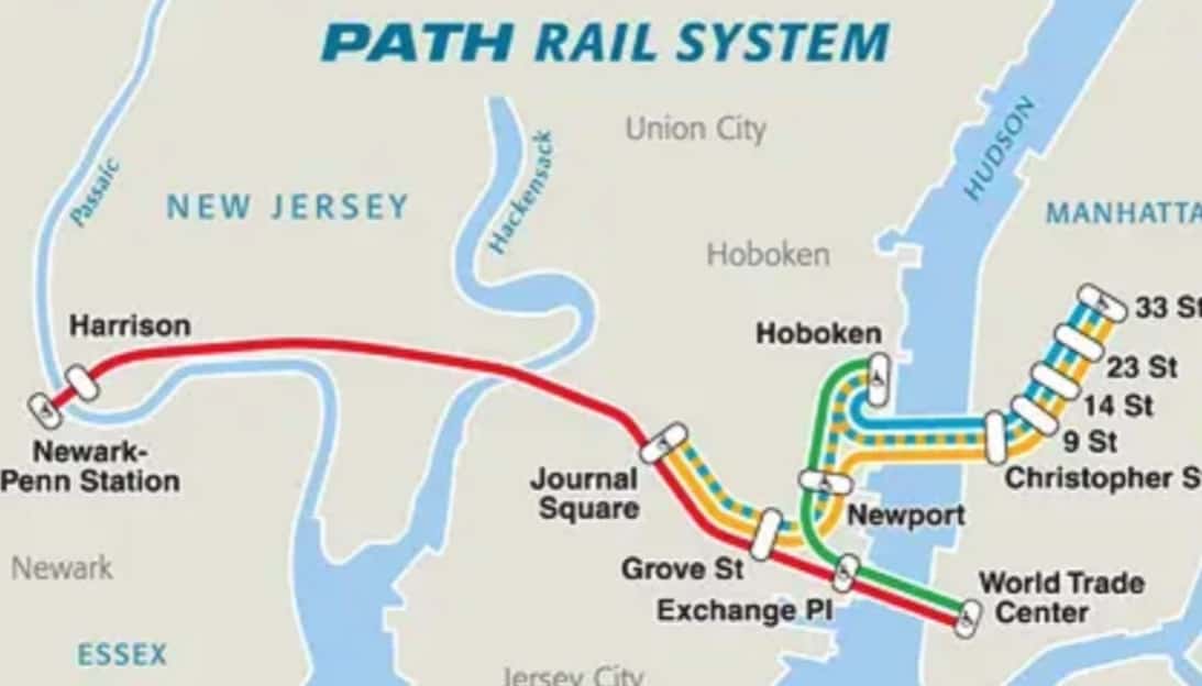 Subway from Newark to Manhattan