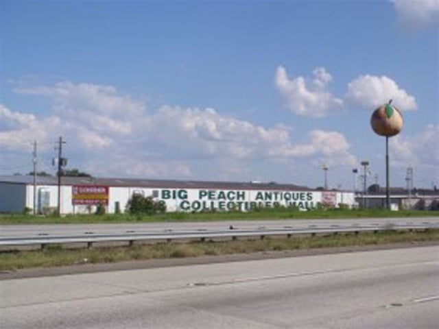 Giant Peach in Georgia