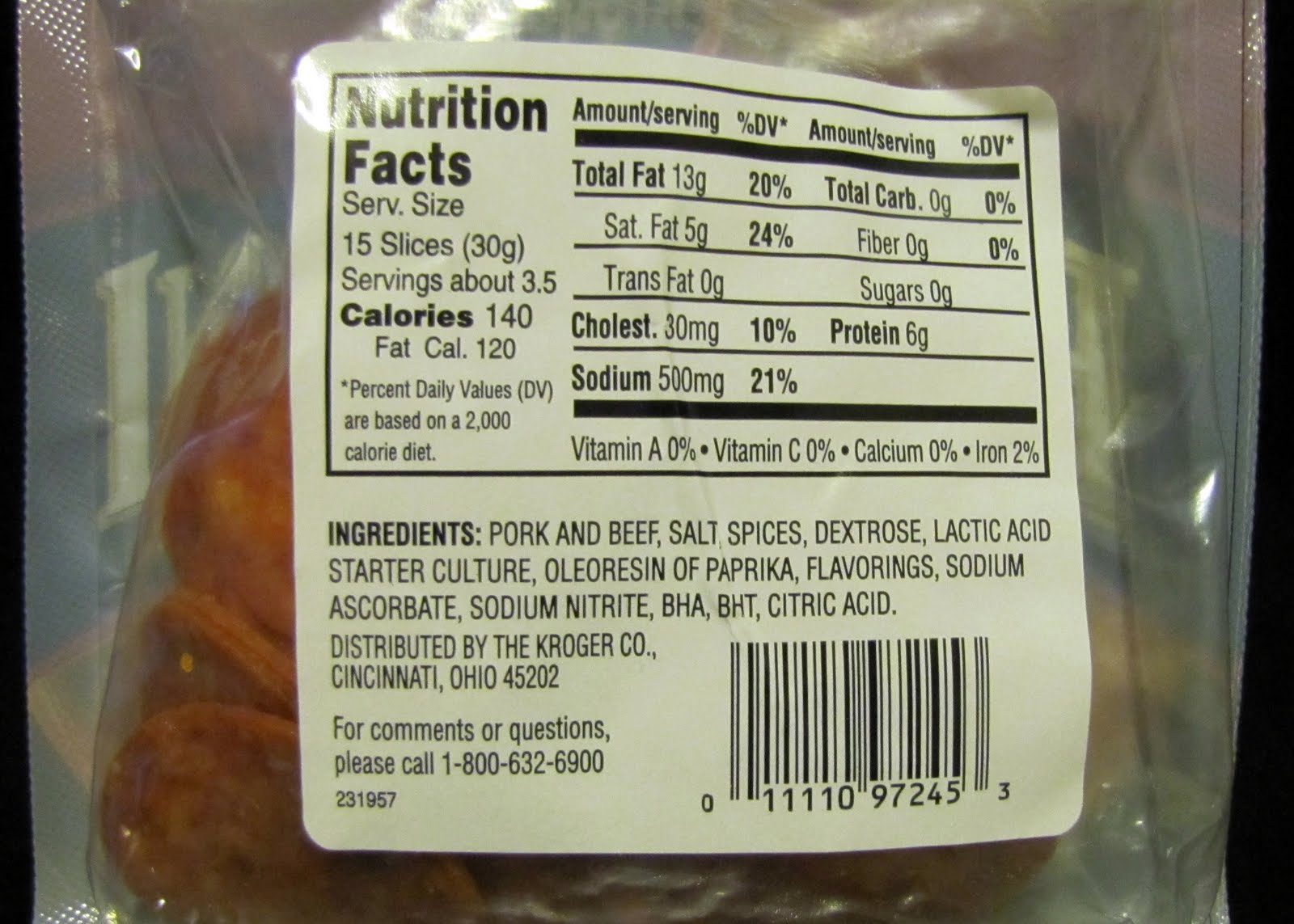 What Are the Ingredients in Pepperoni