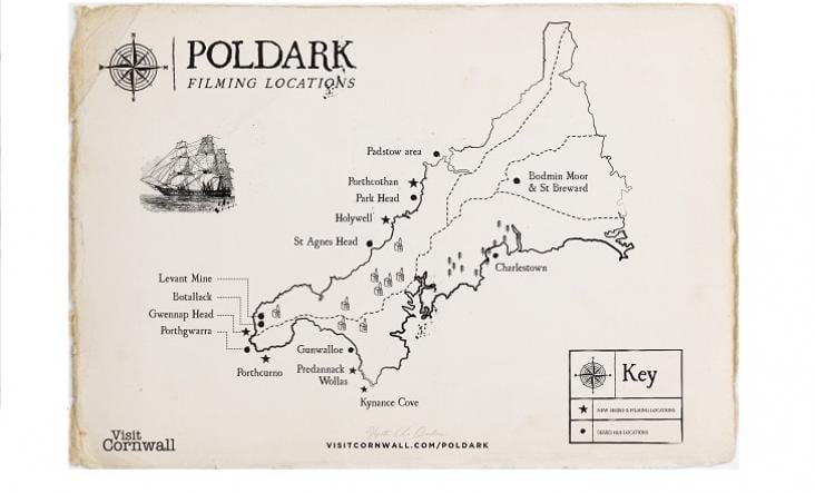 Where Was the Series Poldark Filmed