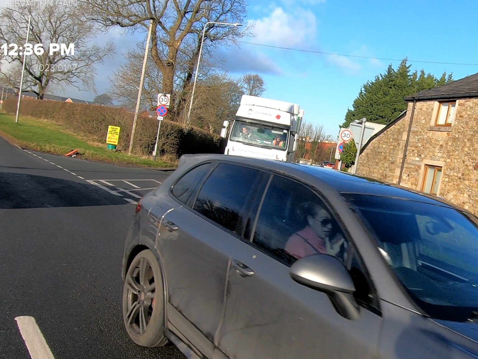 Cyclist Reports Phone Drivers Receives Warning
