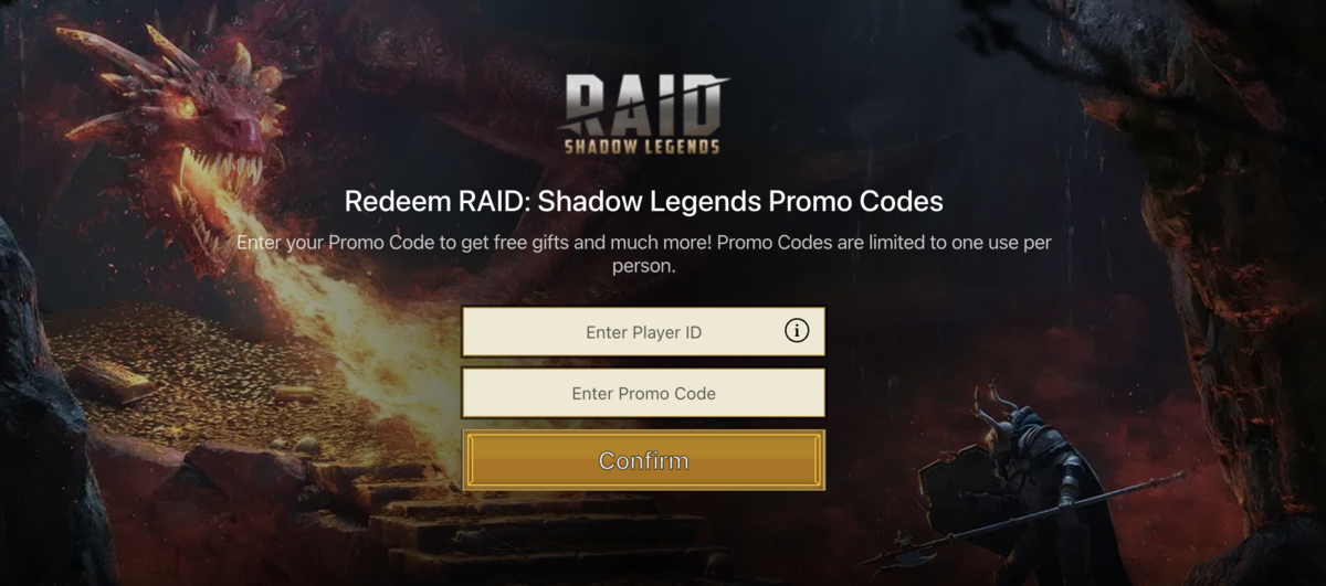 Promo Code for Raid Shadow Legends 2026
