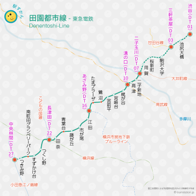 【最新】 田園 都市 線 路線 図 Tiktok話題の動画 #661