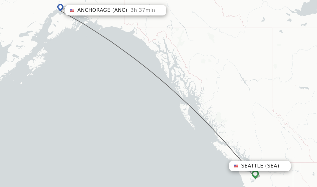 How Long Is a Flight from Anchorage to Seattle