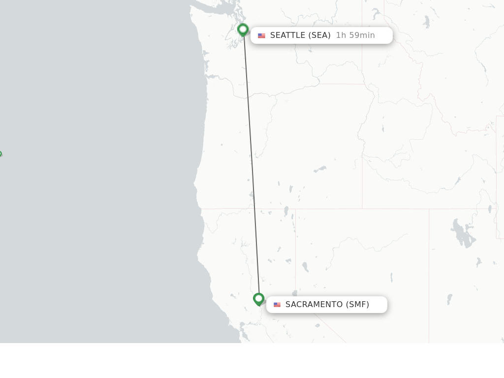How Long Is a Flight from Seattle to Sacramento