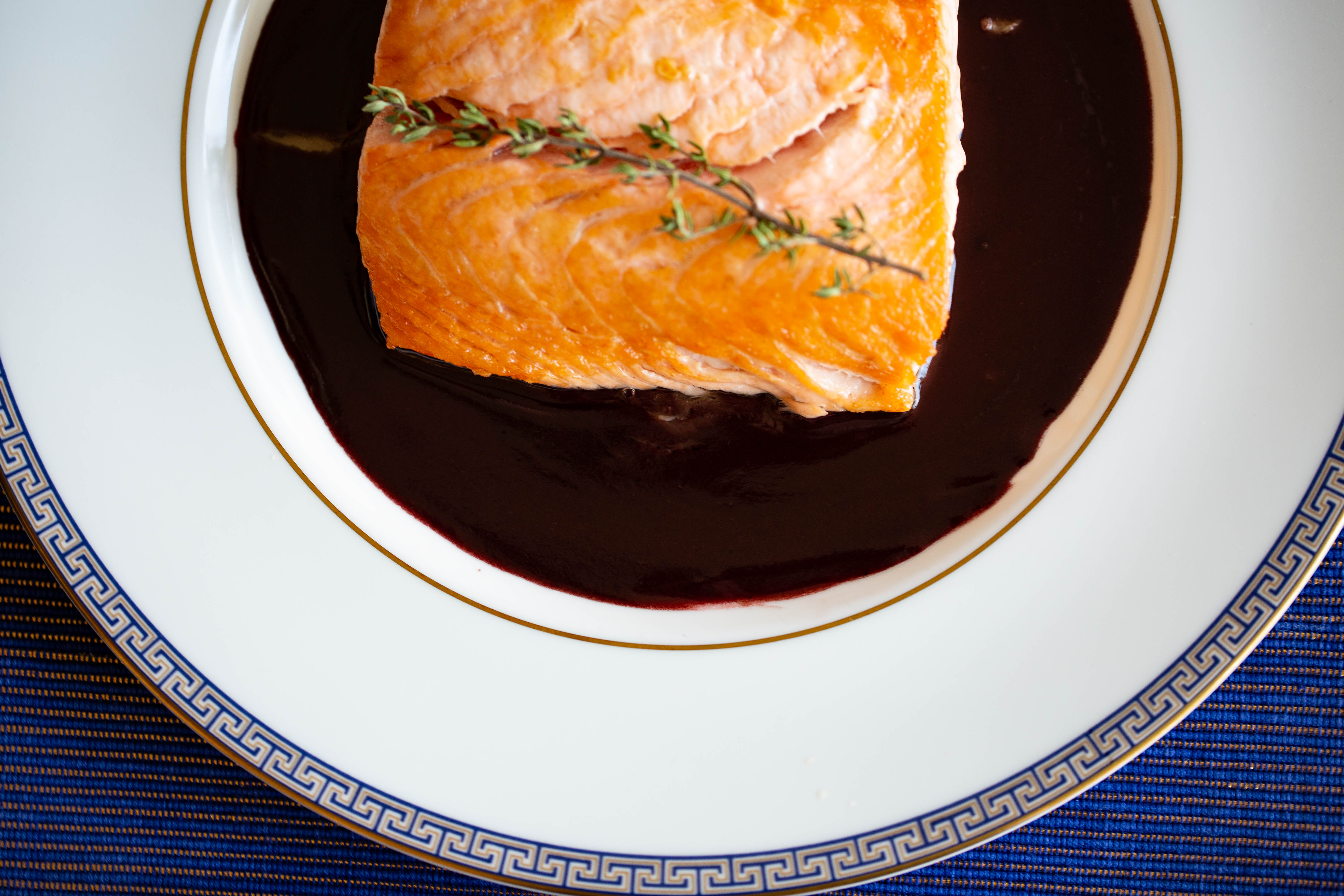 Red Wine for Salmon