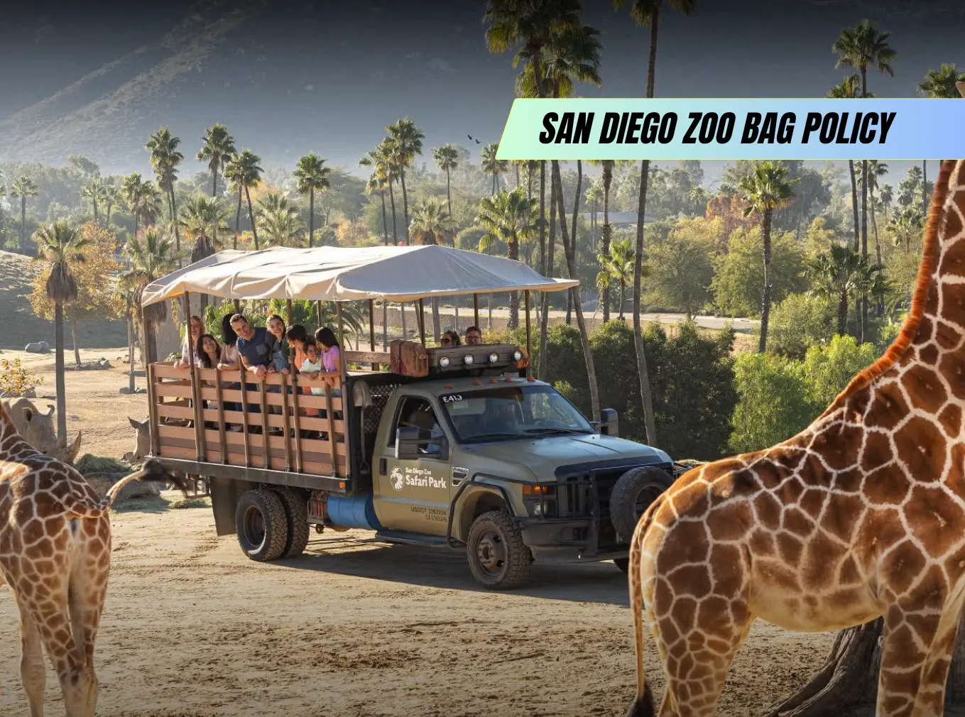Bag Policy at San Diego Zoo