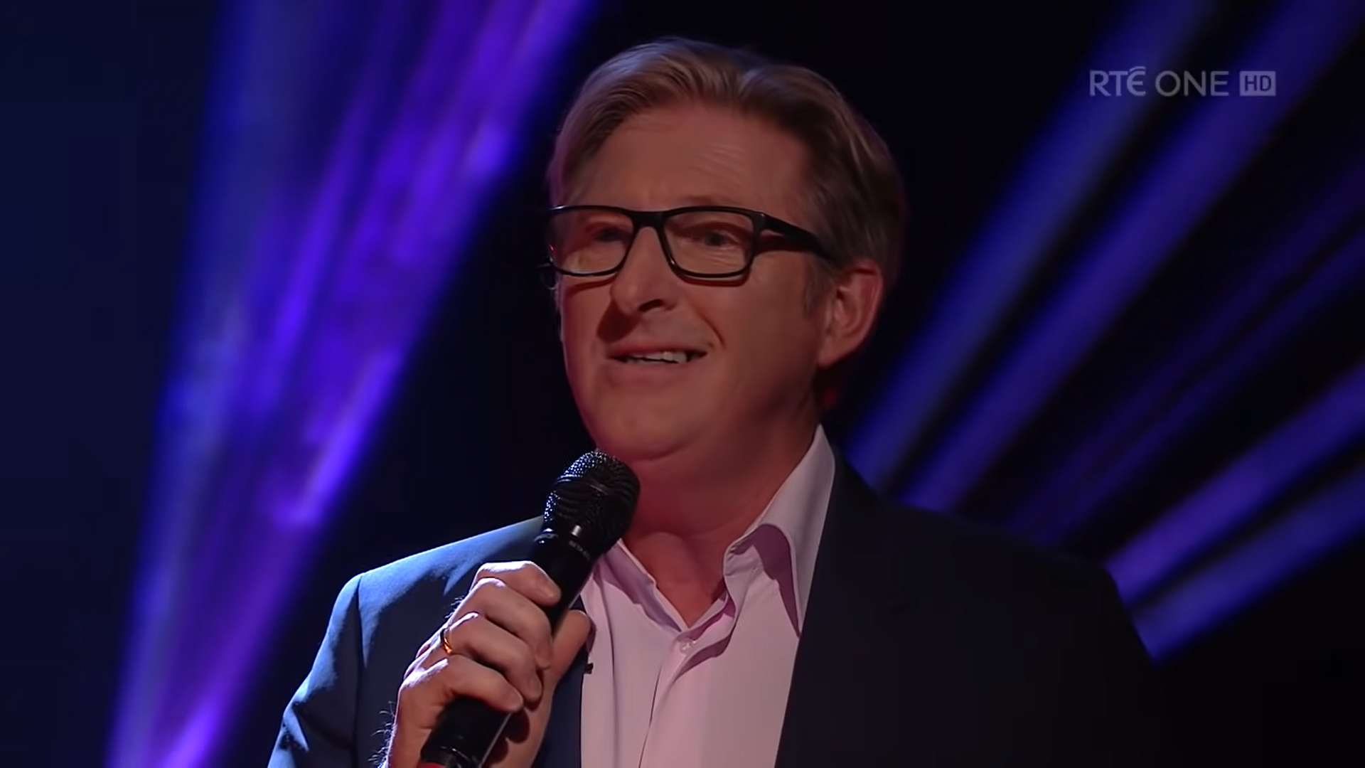 Adrian Dunbar Singing Hold Back the Night
