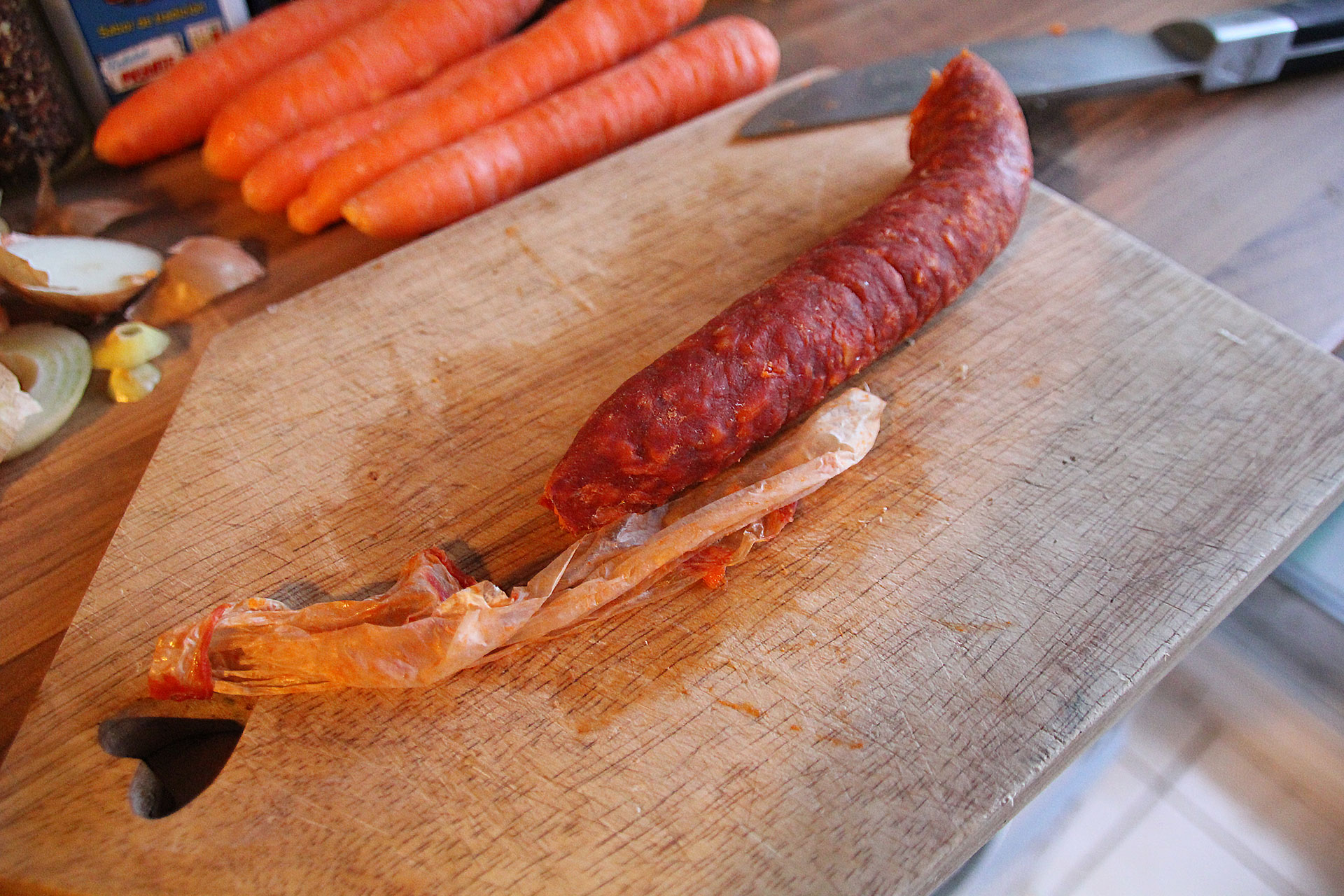 Do You Take the Skin off Chorizo