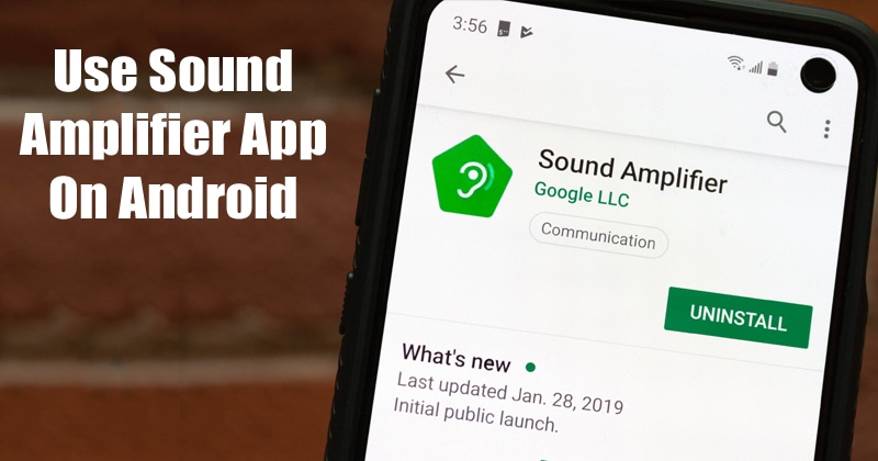 Google Sound Amplifier App for Android