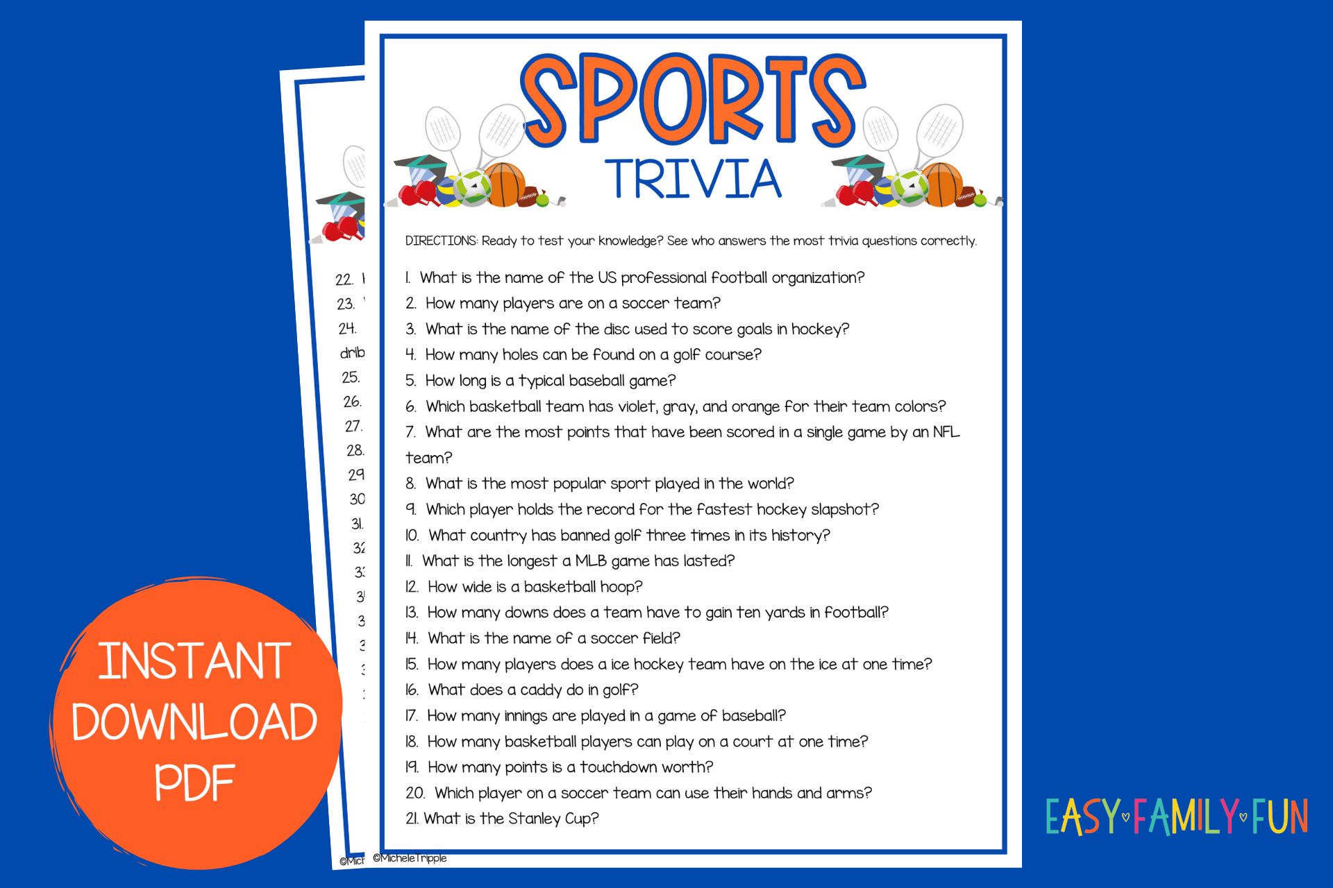 Quiz Questions and Answers About Sports