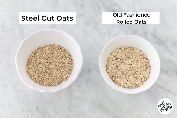 Oatmeal Old Fashioned vs Steel Cut