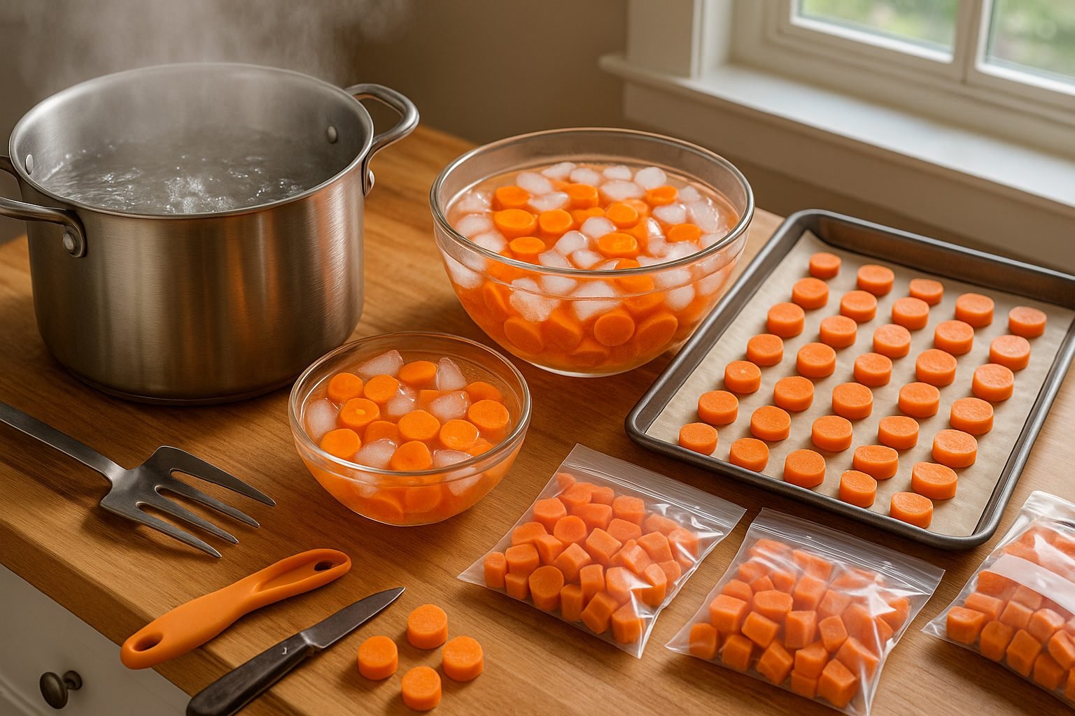 Can I Freeze Uncooked Carrots