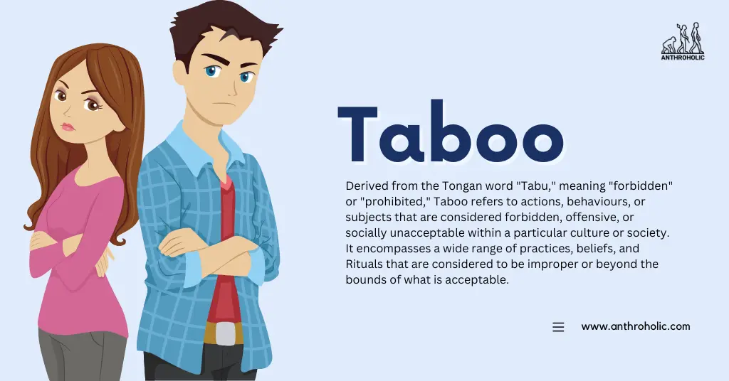 What Is Taboo About?