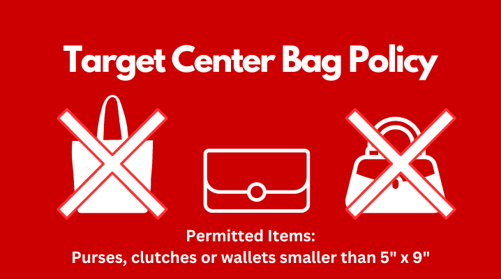 Target Center Bag Policy 2026