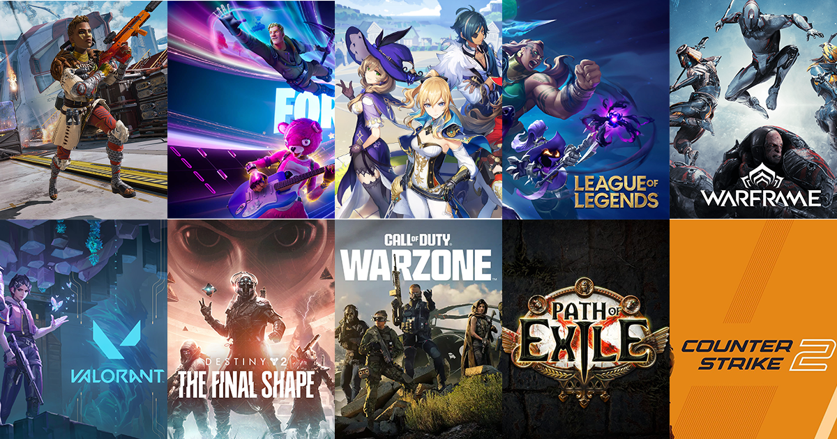Popular Free to Play Games