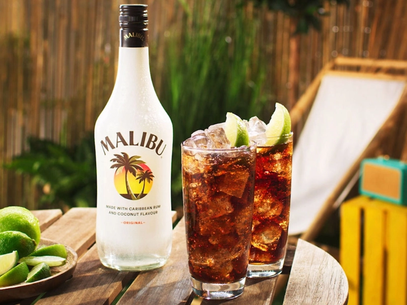 Mixers for Malibu Rum