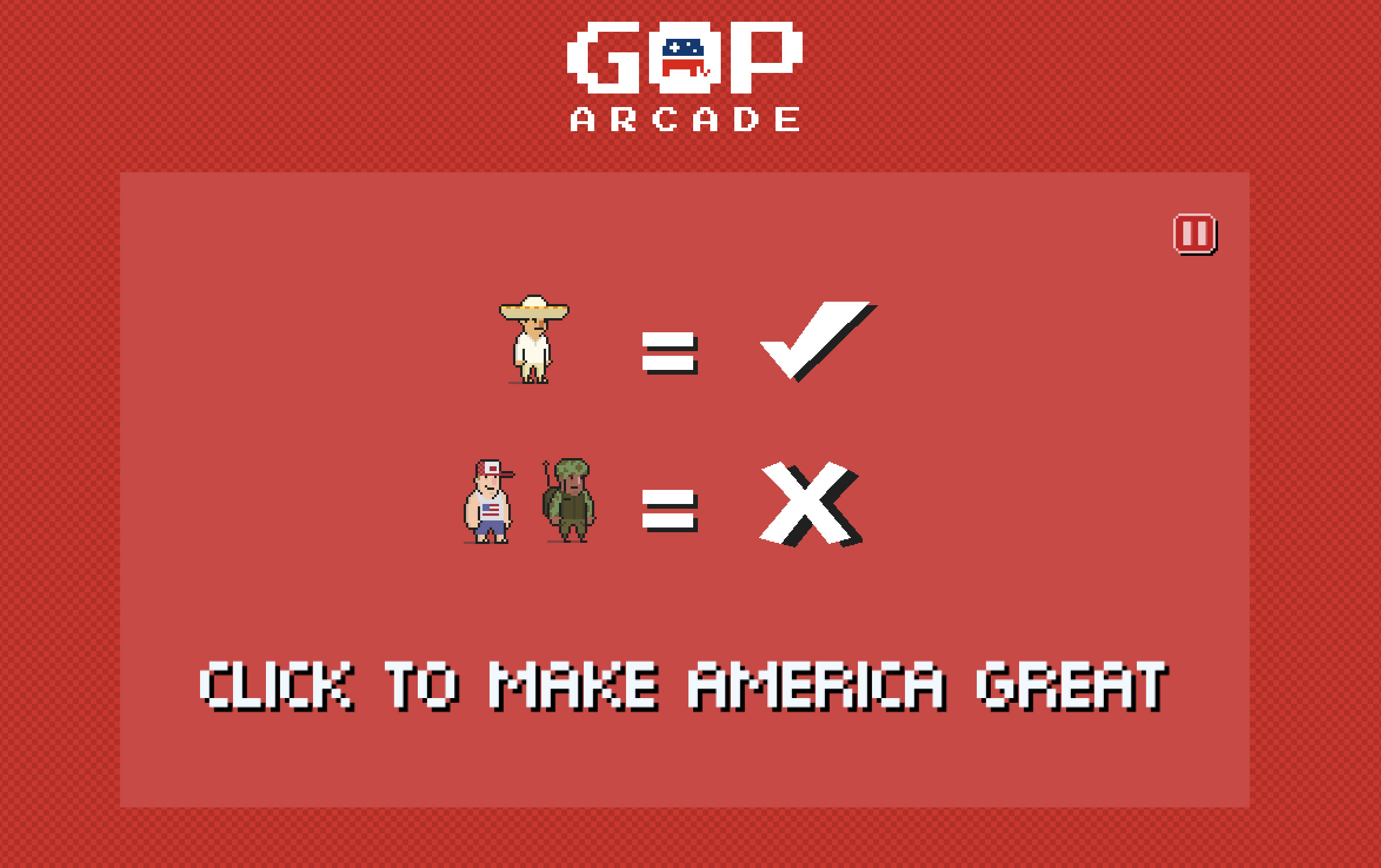 Arcade. Gov Website Launches with Trump-Themed Games Including Tetris Clone
