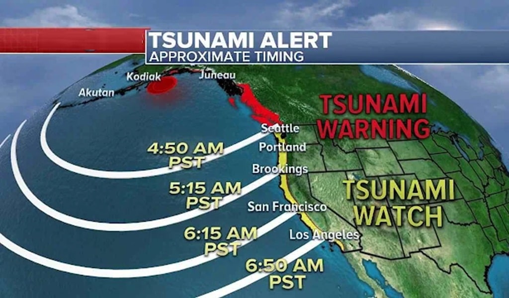 What Time Is the Tsunami Expected to Hit Hawaii Today