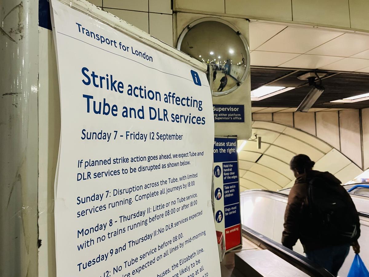 When Is Tube Strike This Week