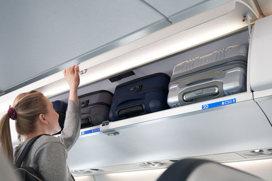 Erj 175 Overhead Bin Size