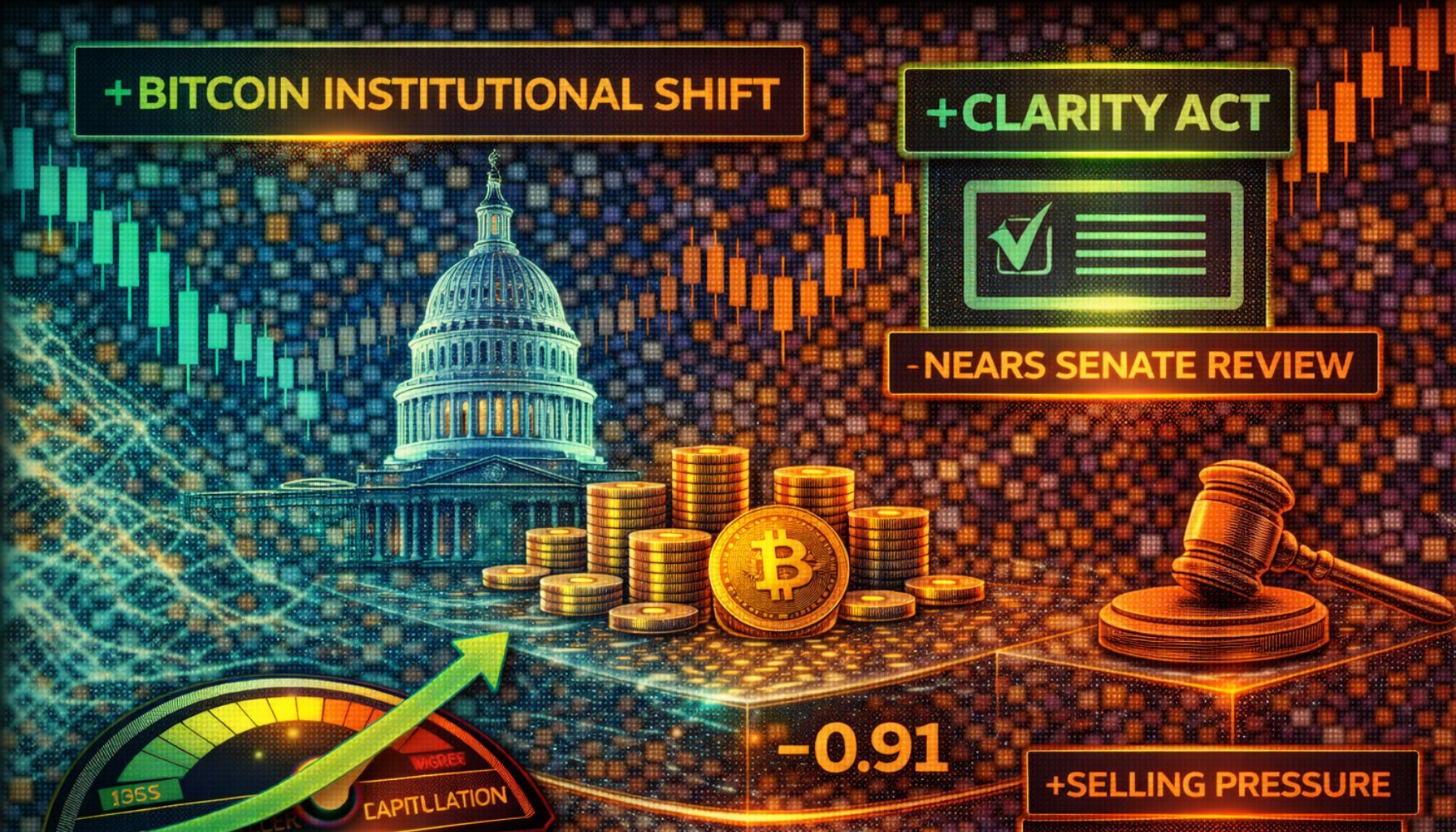 Clarity Act Update Today: Bitcoin’s Reaction and What the Failed Vote Means