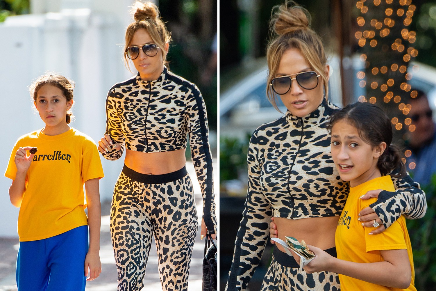 J. Lo Keeps It Hydrated, Heading to a Workout with Beverage in Hand in Calabasas