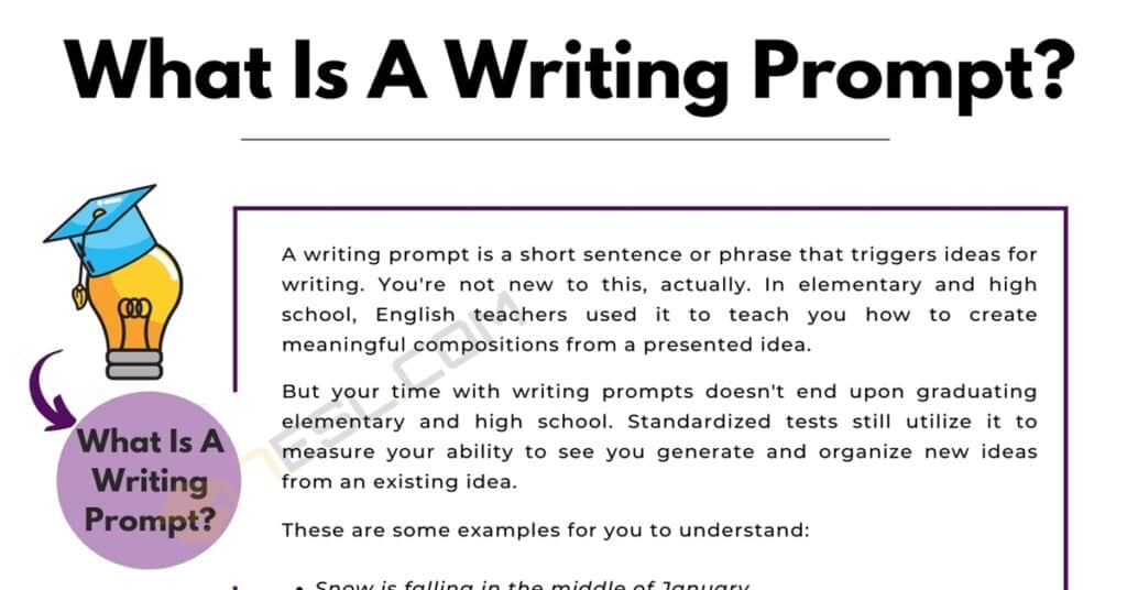 What Is the Purpose of This Writing Prompt