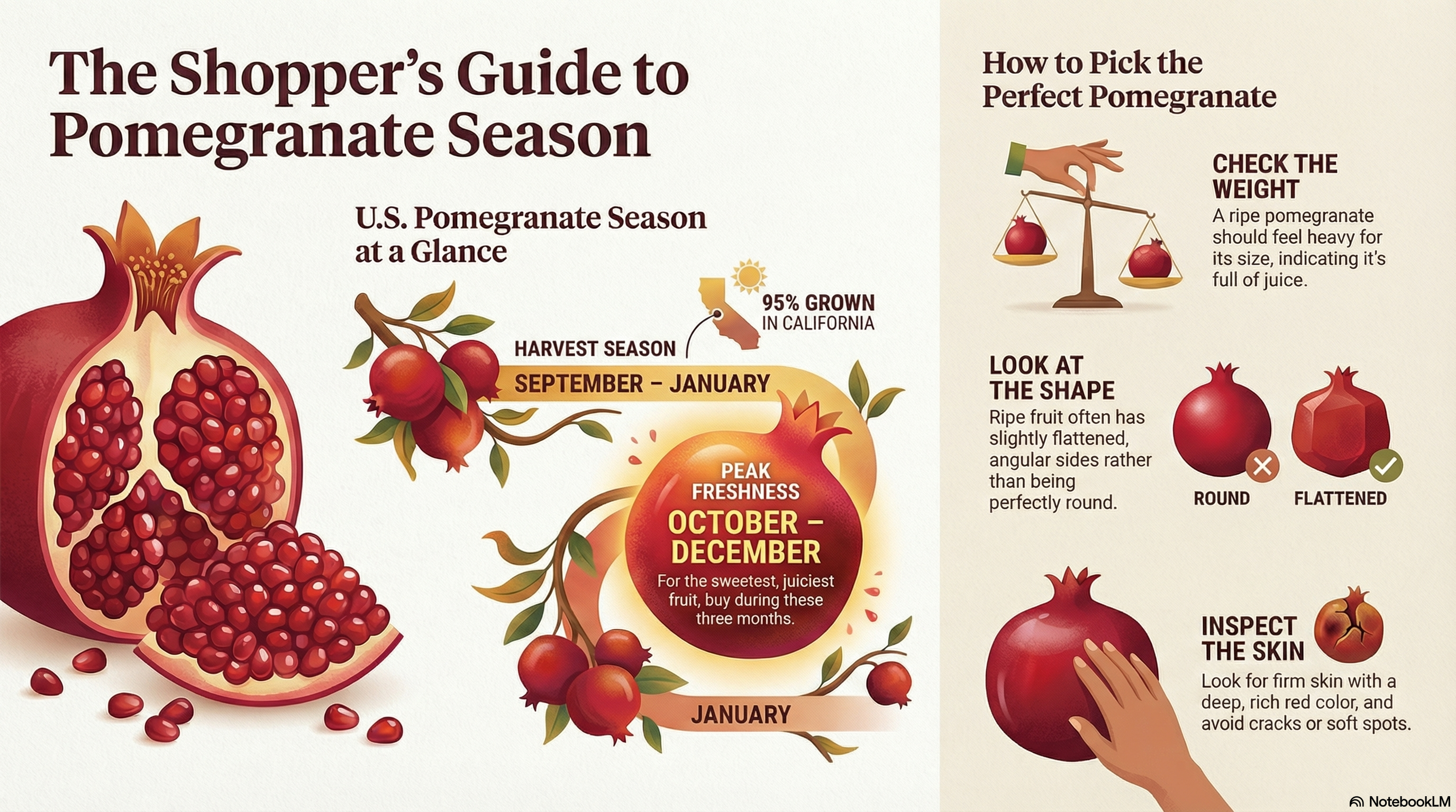 When Do Pomegranates Go out of Season