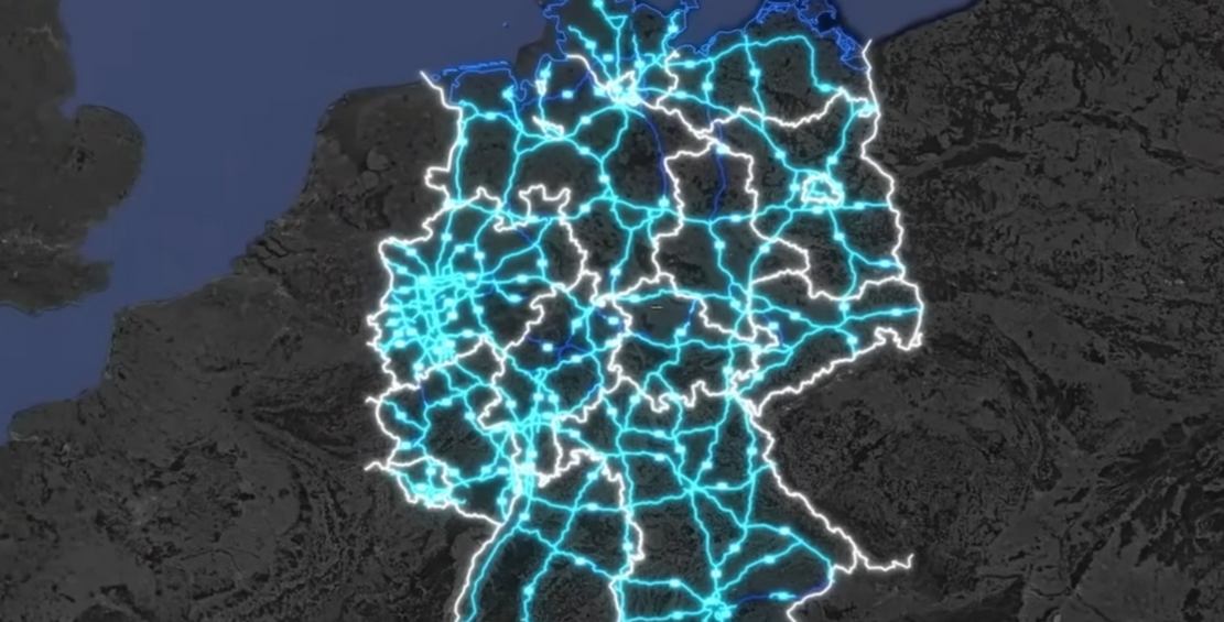 Autobahn Germany No Speed Limit Map