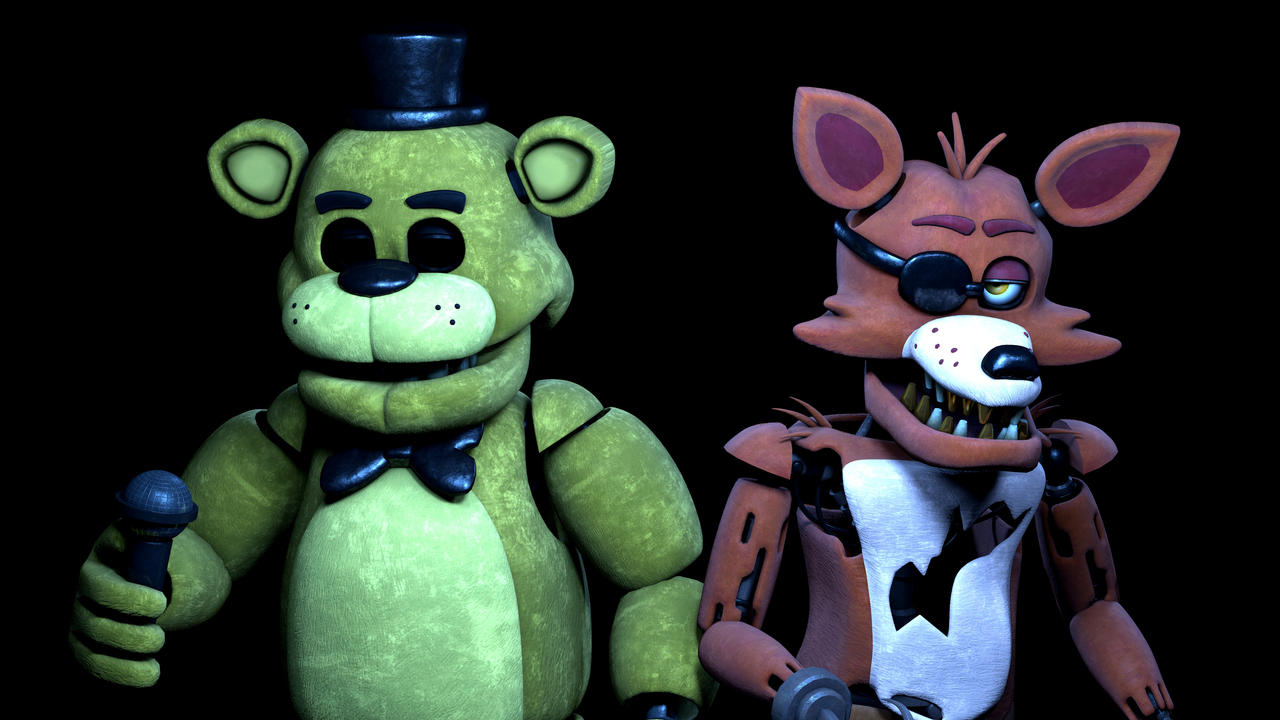 Foxy and Golden Freddy