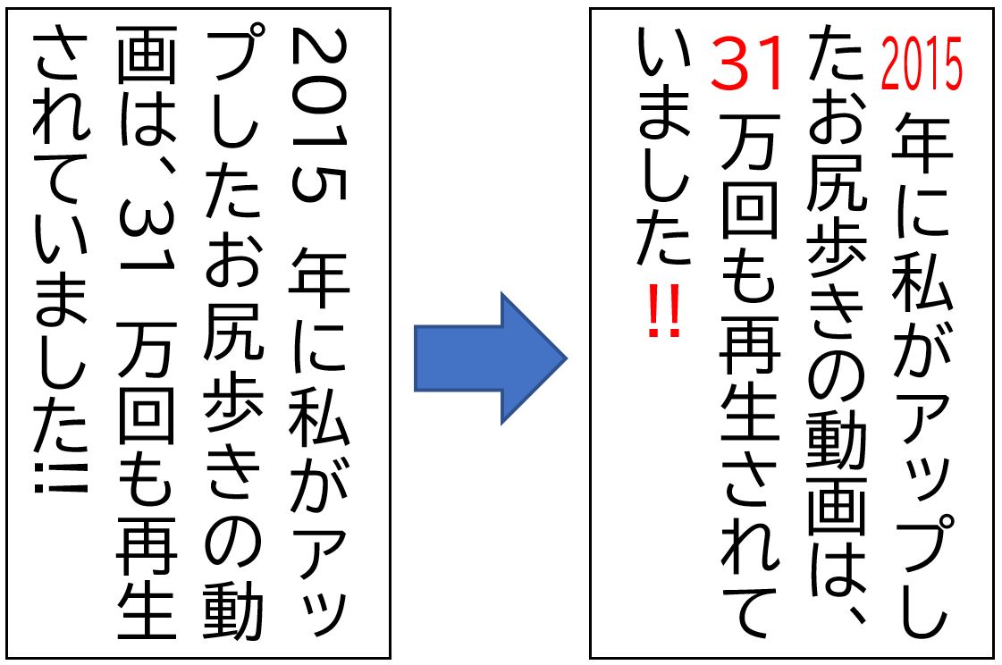 Wordの縦書きで数字が横向きに？2桁・西暦を綺麗に整える解決策