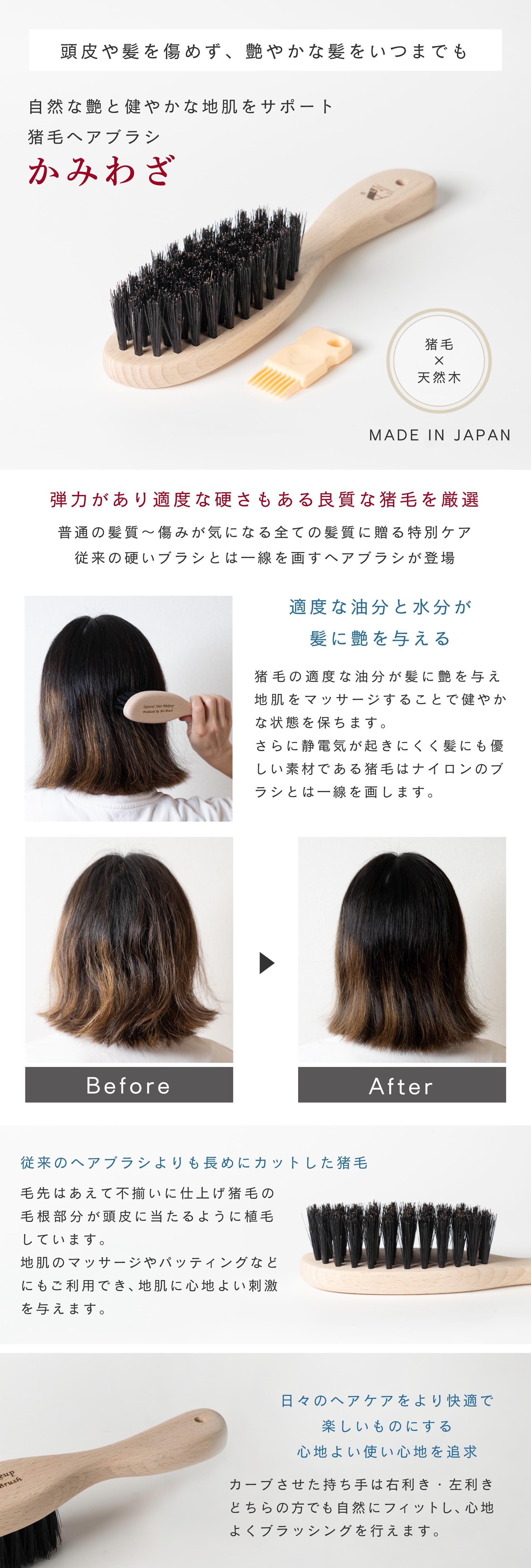 猪毛ヘアブラシで艶髪になる噂の真相！豚毛との違いと後悔しない選び方