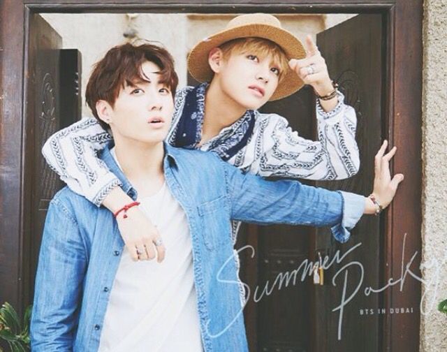 Bts v and Jungkook Dubai