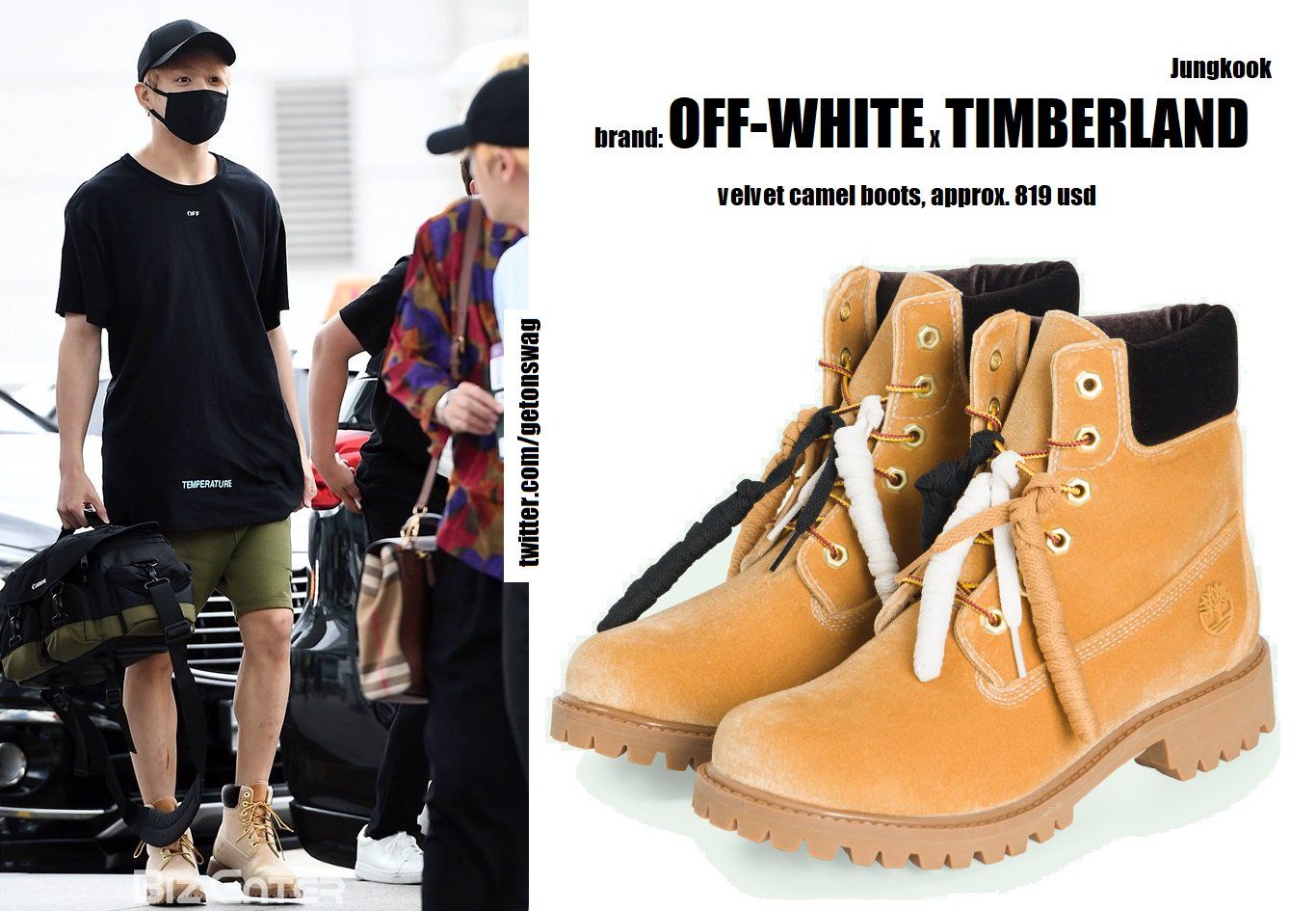 What Kind of Timberlands Does Jungkook Have
